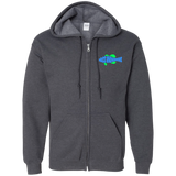 Bass Anonymous Hookset Zip Up Hooded Sweatshirt