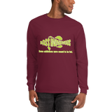 Bass Anonymous Men’s Long Sleeve Shirt Swimlogo w slogan