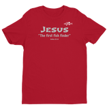 BA Short Sleeve T-shirt "Jesus the first fish finder"