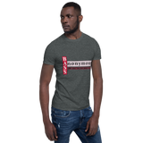 Bass Anonymous Short-Sleeve T-Shirt Block Left Red/Gray