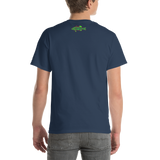 Bass Anonymous Got Bass Grunge Gold/Navy/Red Short Sleeve T-Shirt