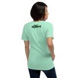 Bass Anonymous Green Grunge Swim Logo Women's Short-Sleeve T-Shirt