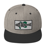 Bass Anonymous Snapback Hat SwimLogo Patch