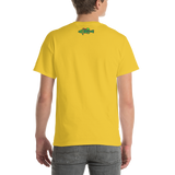 Bass Anonymous Got Bass Grunge Gold/Navy/Red Short Sleeve T-Shirt