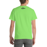 Bass Anonymous Got Bass Grunge Gold/Navy/Red Short Sleeve T-Shirt