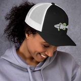 Trucker Cap Bass Anonymous Swimlogo white/green