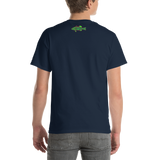 Bass Anonymous Got Bass Grunge Gold/Navy/Red Short Sleeve T-Shirt