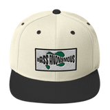 Bass Anonymous Snapback Hat SwimLogo Patch