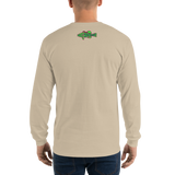 Bass Anonymous Got Bass Grunge  Gold/Navy/Red Long Sleeve Shirt w logo on back