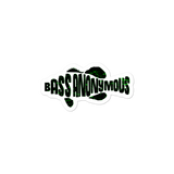 Bass Anonymous SwimLogo Black With Green Grunge.
