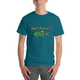 Bass Anonymous Got Bass Grunge Gold/Navy/Red Short Sleeve T-Shirt