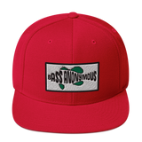 Bass Anonymous Snapback Hat SwimLogo Patch