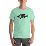 Men's BA SwimLogo Grunge Green T-shirt