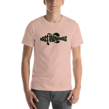 Men's BA SwimLogo Grunge Green T-shirt