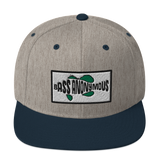 Bass Anonymous Snapback Hat SwimLogo Patch