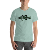 Men's BA SwimLogo Grunge Green T-shirt