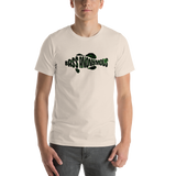 Men's BA SwimLogo Grunge Green T-shirt