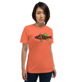 Bass Anonymous Green Grunge Swim Logo Women's Short-Sleeve T-Shirt