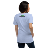 Bass Anonymous Green Grunge Swim Logo Women's Short-Sleeve T-Shirt