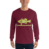 Bass Anonymous Men’s Long Sleeve Shirt Swimlogo w slogan