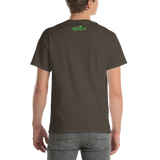 Bass Anonymous Got Bass Grunge Gold/Navy/Red Short Sleeve T-Shirt