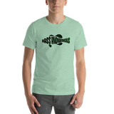 Men's BA SwimLogo Grunge Green T-shirt