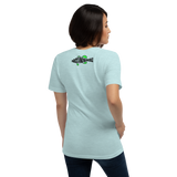 Bass Anonymous Green Grunge Swim Logo Women's Short-Sleeve T-Shirt