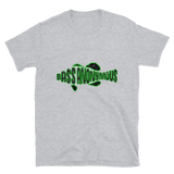 Bass Anonymous Grunge Swim Logo Green/Black Short-Sleeve T-Shirt