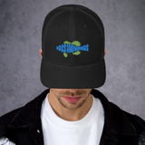BA Teal/Kiwi Swimlogo 3DTrucker Cap