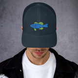 BA Teal/Kiwi Swimlogo 3DTrucker Cap