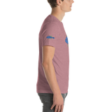 BA Teal/Kiwi short sleeve Swimlogo with sleeves and back print.