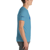 BA Teal/Kiwi short sleeve Swimlogo with sleeves and back print.
