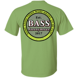 Bass Anonymous T-Shirt  5.3 oz Vintage Look Slogan