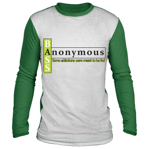 Bass Anonymous Block Left Yellow Sublimated Long Sleeve Shirt