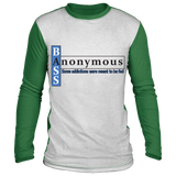 Bass Anonymous SCLS Sublimated Long Sleeve Shirt Block Left Turquoise