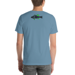 Bass Anonymous Green Grunge Swimlogo Short-Sleeve T-Shirt