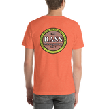Men's BA neon SwimLogo with vintage back logo Short Sleeve T-Shirt