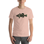 Men's BA SwimLogo Grunge Green T-shirt